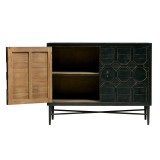 SIDEBOARD HEXA WOOD BLACK - CABINETS, SHELVES